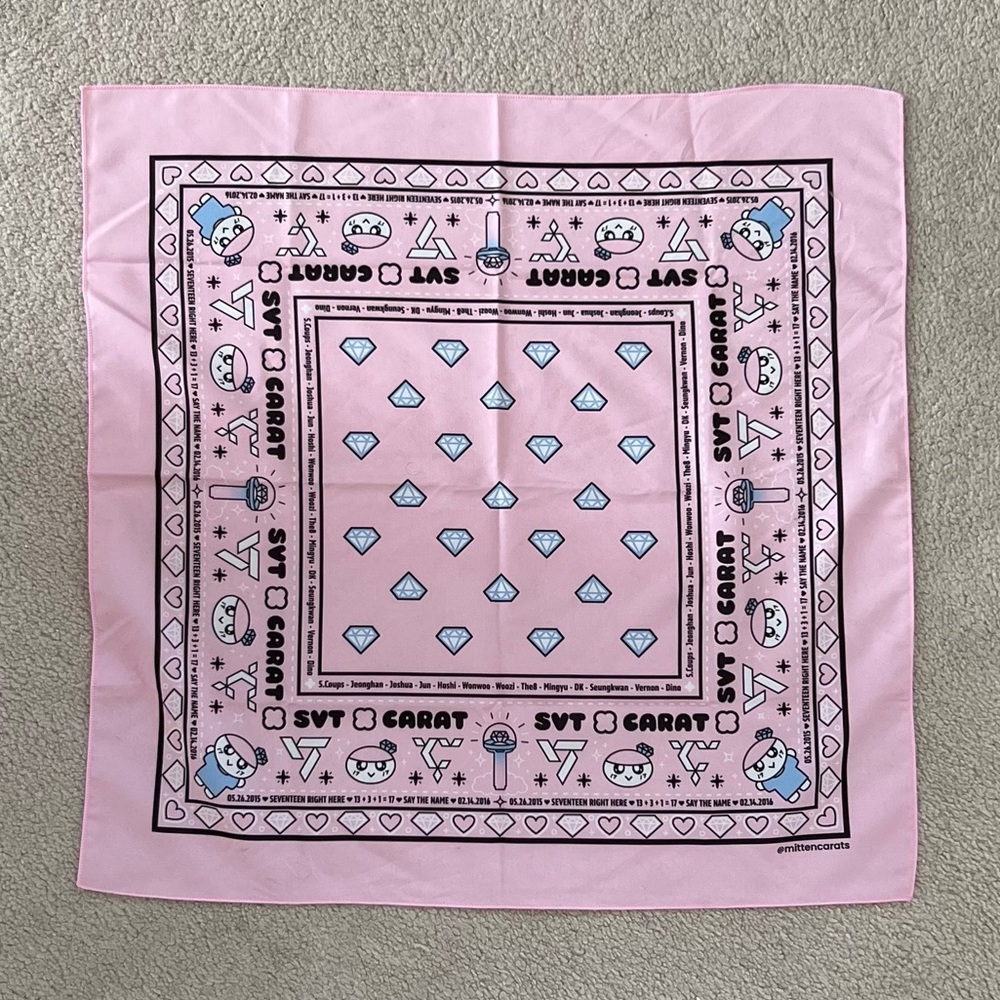 Seventeen bandana scarf